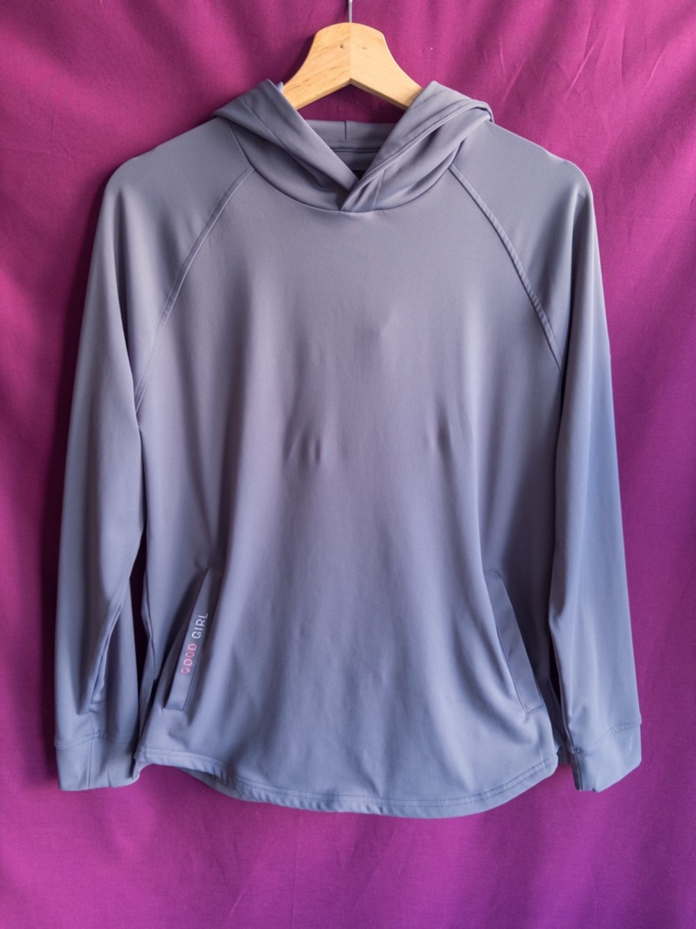 Good Girl Golf Gray Performance Hoodie Women’s Medium Athleisure